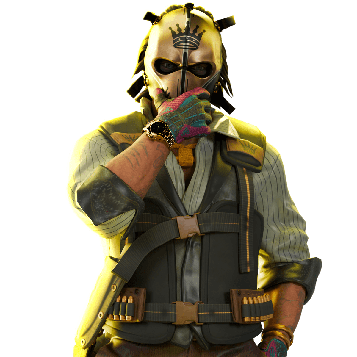 Thoughtful CS2 Character